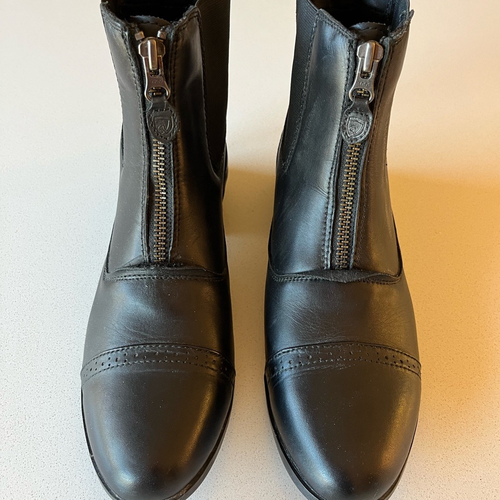 Noble Equestrian Black Riding Shoes - Picture 3 of 12